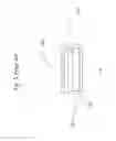Fig. 03 - Cover glass button for display of mobile device