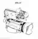 Fig. 12 - Image pickup apparatus equipped with handle unit