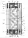 Fig. 01 - Liquid crystal display device having a pixel region with two TFT elements and two pixel electrodes each having slits extending in two directions wherein each of the two TFT elements is connected to a different video signal line