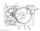 Fig. 01 - AIRFLOW SHROUD THAT REDUCES VIBRATION OF A ROTATING DISK IN A HARD DISK DRIVE