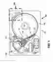 Fig. 02 - AIRFLOW SHROUD THAT REDUCES VIBRATION OF A ROTATING DISK IN A HARD DISK DRIVE