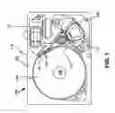 Fig. 02 - Retaining a spoiler in a hard disk drive