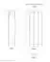 Fig. 02 - Post for a combined light fitting