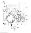 Fig. 01 - Image forming apparatus having color and transparent developing devices