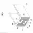 Fig. 15 - Mounting structure and functional unit