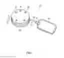 Fig. 02 - Fluid transporting device of the peristaltic type with a push pin and push plate arrangement