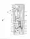 Fig. 06 - Fluid transporting device of the peristaltic type with a push pin and push plate arrangement