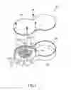 Fig. 08 - Fluid transporting device of the peristaltic type with a push pin and push plate arrangement