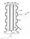 Fig. 01 - Fuel cell and flow field plate for fluid distribution