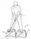 Fig. 01 - Weight shifting device(s) for athletic training