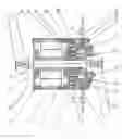 Fig. 01 - Motor having an auxiliary driven shaft