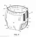 Fig. 11 - Absorbent article with stimulation composite