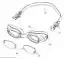 Fig. 01 - Structure of Swimming Goggles