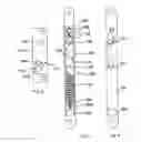Fig. 05 - Device for pulling a door panel or a window casement toward the frame