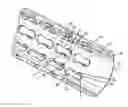 Fig. 01 - Firearm with keyhole-shaped rail mounting points