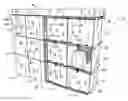 Fig. 01 - Columbarium construction and shutter mounting system