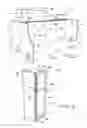 Fig. 02 - Upmount overhead brackets for office partition systems