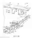 Fig. 10 - Upmount overhead brackets for office partition systems