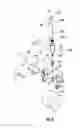 Fig. 10 - Braking system for front caster wheels of a self-propelled vehicle