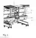 Fig. 02 - Test stand with an apparatus for calibrating a force-measuring device