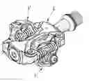 Fig. 01 - Clipless Pedal