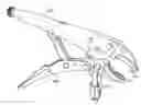 Fig. 01 - Locking Pliers with Fall Arrest Anchoring Device