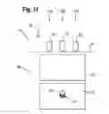 Fig. 12 - Apparatus and method for cutting a plurality of food products