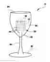 Fig. 01 - Beverage glass with internal decanting, filtering, mixing and aerating cell