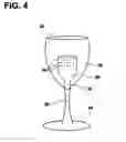 Fig. 05 - Beverage glass with internal decanting, filtering, mixing and aerating cell