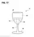 Fig. 13 - Beverage glass with internal decanting, filtering, mixing and aerating cell