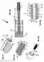 Fig. 12 - Cosmetic applicator with internal applicators that can be pushed out and rotated