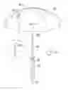 Fig. 01 - Multi-fold umbrella combined with writing implement or cosmetic case