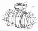 Fig. 01 - Trunnion ball valve seat with V-section spring