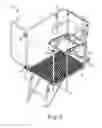 Fig. 03 - HUNTING LADDER STAND HAVING AN ENCLOSED PLATFORM