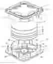 Fig. 01 - WAFER CONTAINER WITH STAGGERED WALL STRUCTURE