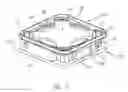 Fig. 06 - WAFER CONTAINER WITH STAGGERED WALL STRUCTURE