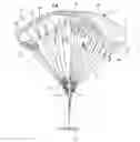 Fig. 01 - Multi-grommet retained slider for parachutes