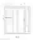 Fig. 03 - Adjustable sliding door, window, or panel lock