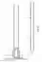 Fig. 20 - Adjustable sliding door, window, or panel lock