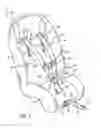 Fig. 02 - Child car seat with adjustable harness system