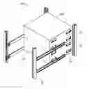 Fig. 01 - Server having retractable foot pad