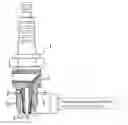 Fig. 01 - Anti-fouling spark plug and method of making