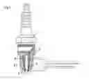 Fig. 02 - Anti-fouling spark plug and method of making