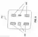 Fig. 10 - Video game controller charging system having a docking structure
