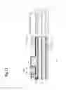 Fig. 13 - Thin-film magnetic head having coil of varying thinknesses in spaces adjacent the main magnetic pole