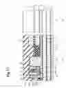 Fig. 18 - Thin-film magnetic head having coil of varying thinknesses in spaces adjacent the main magnetic pole