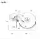 Fig. 31 - Thin-film magnetic head having coil of varying thinknesses in spaces adjacent the main magnetic pole