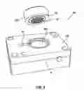 Fig. 10 - ILLUMINATION APPARATUS USING A SOLID STATE SOURCE AND A THICK COMPOSITE MOLDED LENS