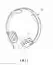 Fig. 04 - Piezoelectric ceramic loudspeaker headphone structure