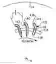 Fig. 01 - Turbine engine rotating cavity anti-vortex cascade